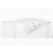 SFERRA Estate White/Ivory Full/Queen Duvet Cover