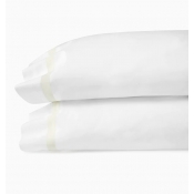 SFERRA Estate White/Ivory King Pillow Case - Pair
