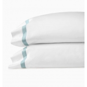 SFERRA Estate White/Poolside King Pillow Case - Pair