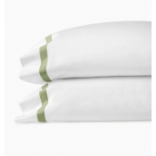 SFERRA Estate White/Willow  King Pillow Case - Pair