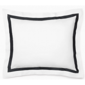 SFERRA Estate White/Black King Sham