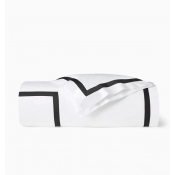 SFERRA Estate White/Black Twin Duvet Cover