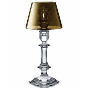 Baccarat Harcourt Our Fire Gold Shade Candlestick