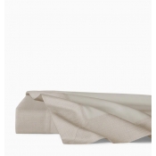Sferra Carlotta Taupe Full Queen Flat Sheet 96X114