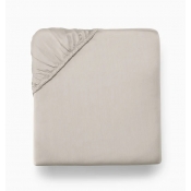 Sferra Carlotta Taupe Full Bottom Fitted 54X75X17