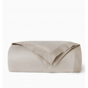 Sferra Carlotta Taupe King Duvet Cover 106X92