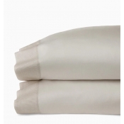 Sferra Carlotta Taupe King Pillow Case 22X42 - Pair