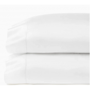 SFERRA Ariel White King Pillow Case / Pair 22X42