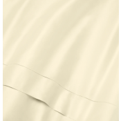 SFERRA Ariel Parchment Queen Fitted Sheet 60X80X17