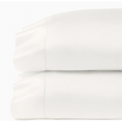 SFERRA Ariel Oyster Standard Pillow Case / Pair 22X33