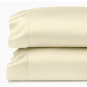 SFERRA Ariel Parchment Standard Pillow Case / Pair 22X33