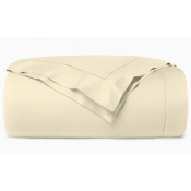 SFERRA Ariel Parchment Twin Duvet Cover 68X86