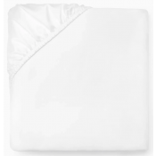 SFERRA Ariel White Twin Fitted Sheet 39X75X17