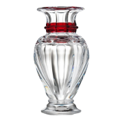 Baccarat Harcourt Balustre Tall Vase - Red