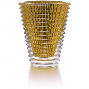 Baccarat Eye Vase X Large Oval - Amber