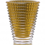 Baccarat Eye Vase EX Large Oval - Amber