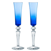 Baccarat Mille Nuits Flutissimo Blue - Pair