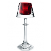 Baccarat My Fire Red Shade Candlestick