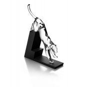 Baccarat Leaping Panther Sculpture