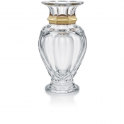 Baccarat Harcourt Balustre Tall Vase - 20K Gold