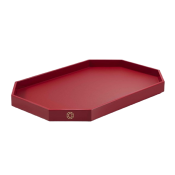Baccarat Octogone Tray Red / Medium