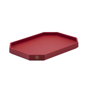Baccarat Octogone Tray Red / Small