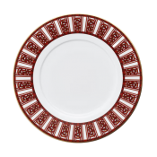 Baccarat Arcadia Red Dessert Plate - Set 2