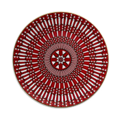 Baccarat Arcadia Red Charger Plate