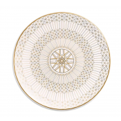 Baccarat Arcadia Gold Bread Plate