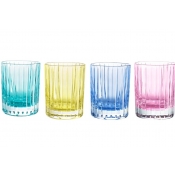 Baccarat Harmonie Tumbler # 2 - Mixed Pastel / Set 4