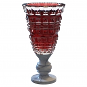 Baccarat New Antique II Vase RED Ltd. Edition