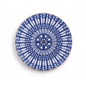 Baccarat Arcadia Blue Bread Plate