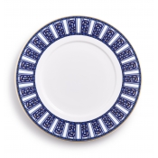 Baccarat Arcadia Blue Dessert Plate - Set 2