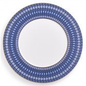 Baccarat Arcadia Blue Dinner Plate - Set 2