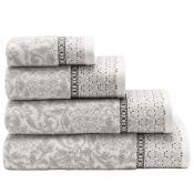 Le Jacquard Francais Charme Grey Washcloth