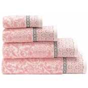 Le Jacquard Francais Charme Pink Bath Towel