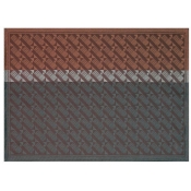 Le Jacquard Francais Veine Graphique Red Coated Placemat - Set 4