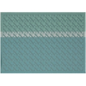 Le Jacquard Francais Veine Graphique Green Coated Placemat - Set 4