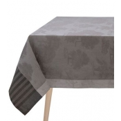 Le Jacquard Francais Souveraine Silver Tablecloth - 69" x 69"