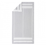 Le Jacquard Francais Bath Club Grey Hand Towel