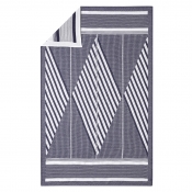 Le Jacquard Francais Bath Club Blue Bath Sheet