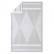 Le Jacquard Francais Bath Club Grey Bath Sheet