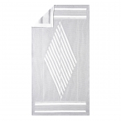 Le Jacquard Francais Bath Club Grey Bath Towel