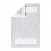 Le Jacquard Francais Bath Club Grey Guest Towel
