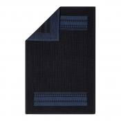 Le Jacquard Francais Bath Club Dark Blue Guest Towel
