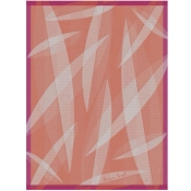 Le Jacquard Francais Octobre Rose Orange Tea Towel - Set 4