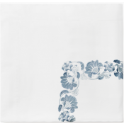 SFERRA Tralcio White/Sea Full/Queen Duvet Cover 88X92