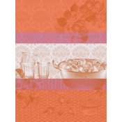 Le Jacquard Francais Confitures Abricots Orange Tea Towel - Set 4