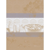Le Jacquard Francais Confitures Abricots Beige Tea Towel - Set 4