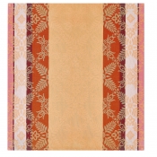 Le Jacquard Francais Mumbai Orange Napkin - Set 4